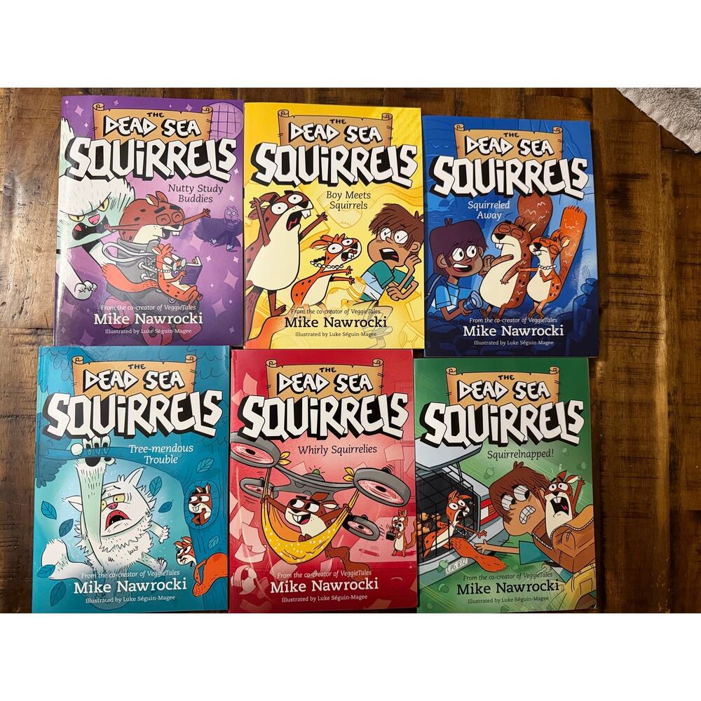 The Dead Sea Squirrels Book Lot Of 6